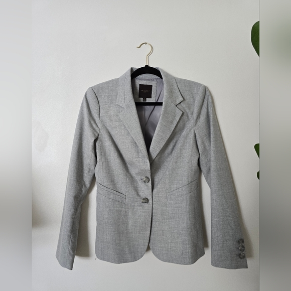 The Limited Jackets & Blazers - The Limited Collection Size 4 Womens Gray Blazer Jacket